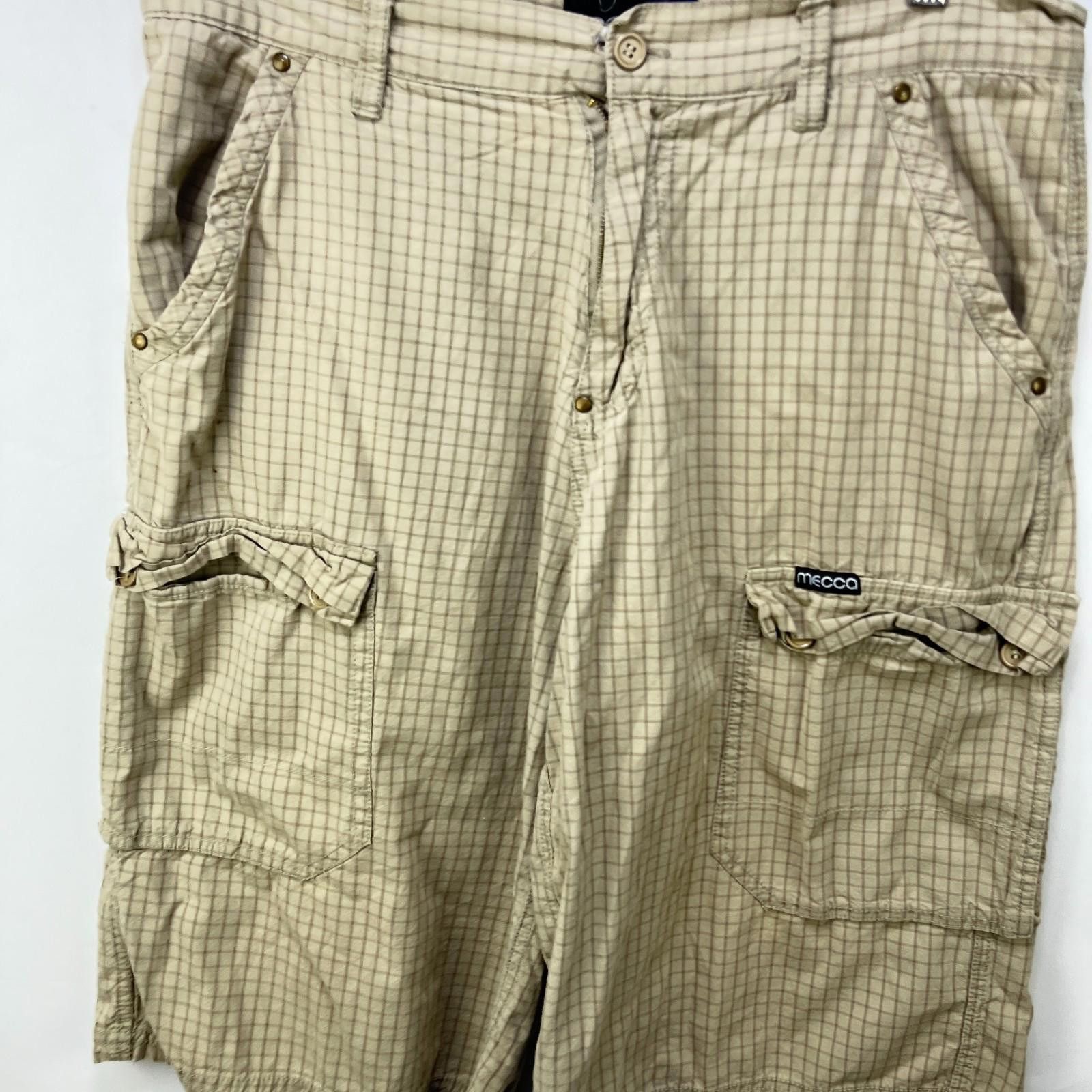 Other Vintage Mecca Baggy Cargo Hip Hop Shorts Y2K Size 36 Size US 36 / EU 52 - 2 Thumbnail