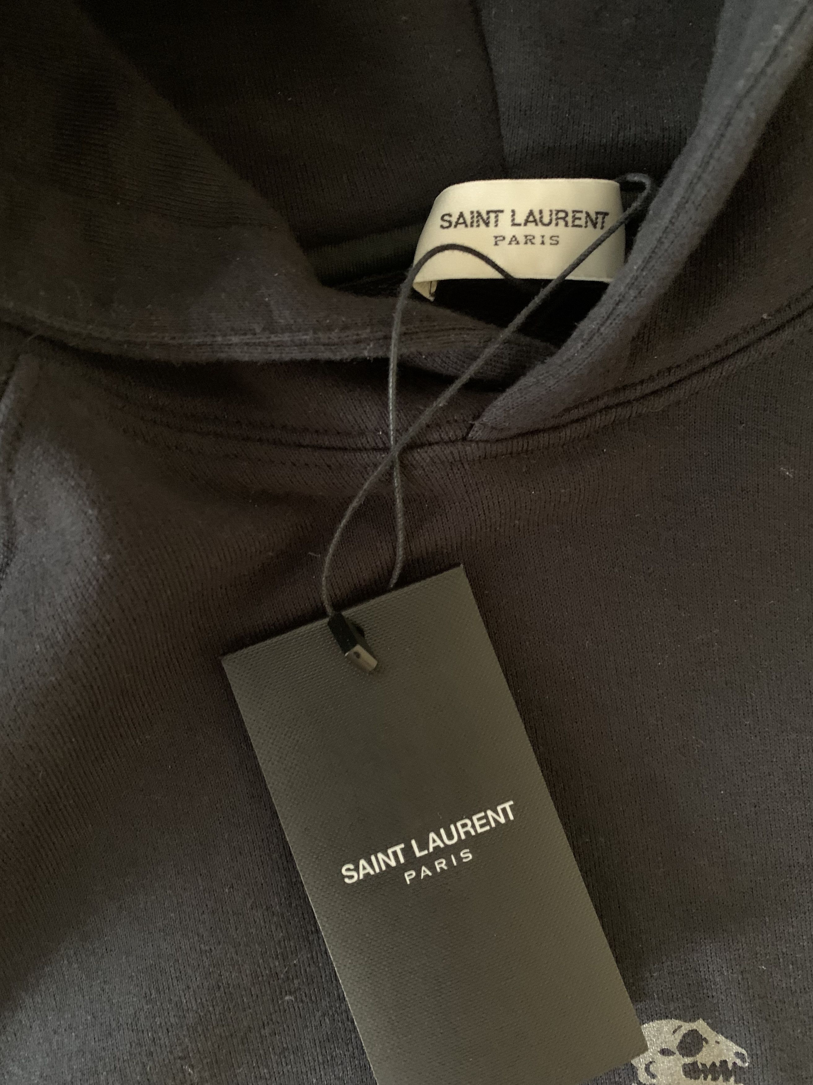 Saint Laurent Paris Saint Laurent Bat Hoodie Size US L / EU 52-54 / 3 - 6 Thumbnail