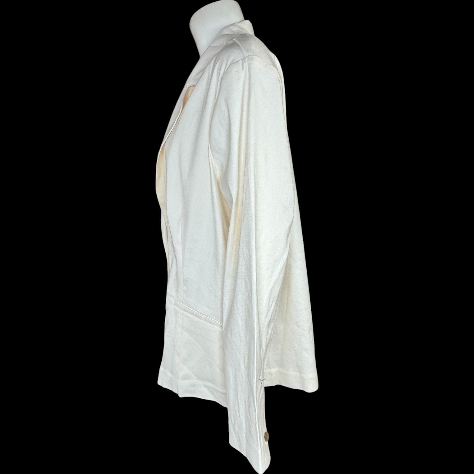 Other Studio Park x Leah Williams Linen Blazer Ivory XL NWOT Size XL / US 12-14 / IT 48-50 - 10 Thumbnail