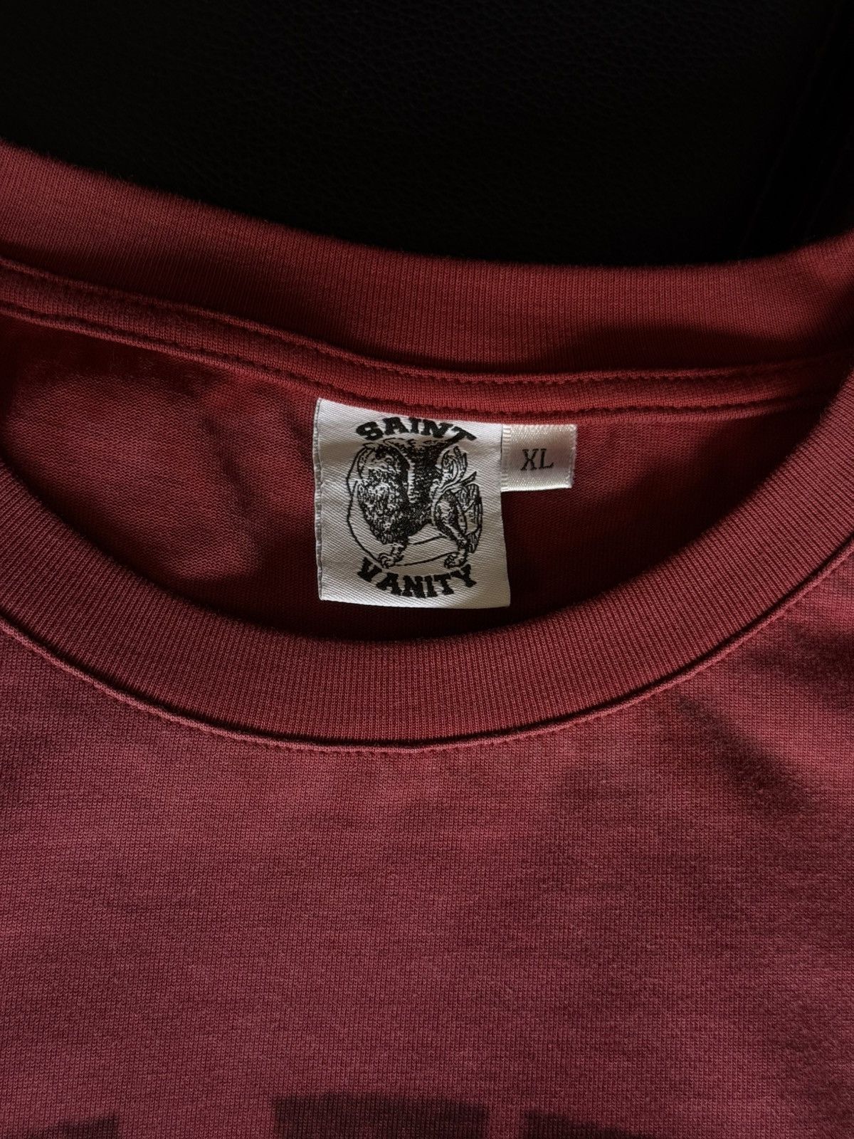 Saint Vanity Saint Vanity UNRELEASED Tee Shirt Logo Red Size XL (NEW) Size US XL / EU 56 / 4 - 5 Thumbnail