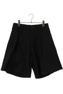 Yohji Yamamoto Cotton Poly Bermuda Shorts - Main Image
