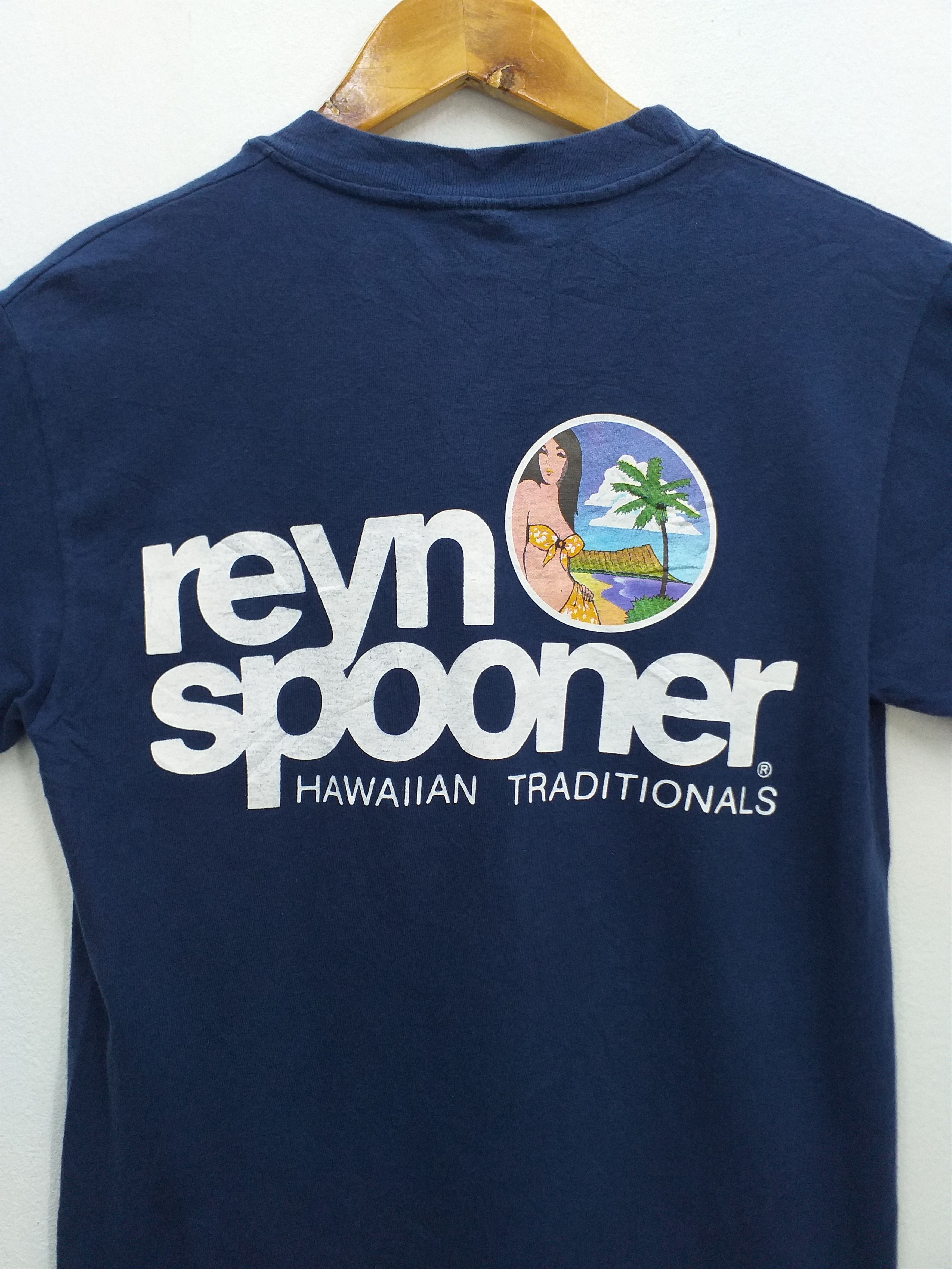 Japanese Brand Vintage Reyn Spooner Usa Hawaiian Traditiona Small Tee C038 Size US S / EU 44-46 / 1 - 3 Thumbnail