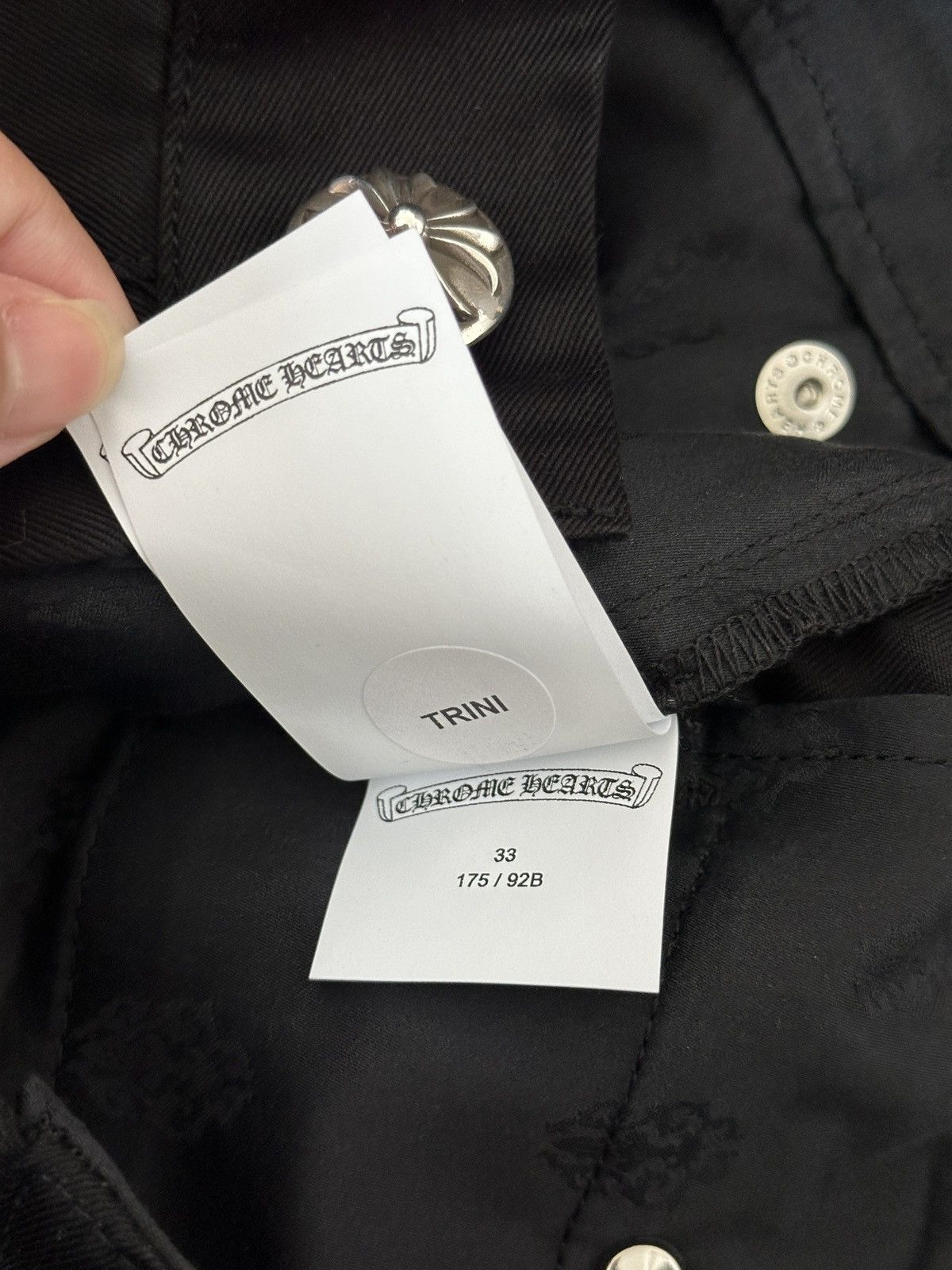 Chrome Hearts Chrome Hearts Jeans Size US 33 - 8 Thumbnail