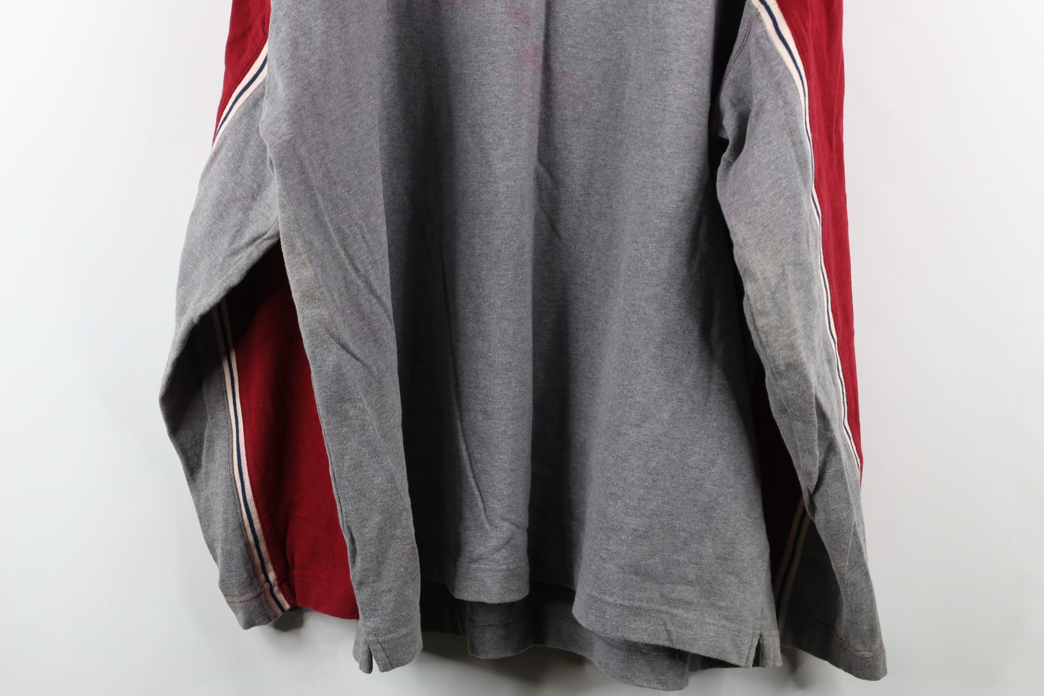 Gap × Vintage Vintage 90s Gap Ribbed Knit Striped Long Sleeve T-Shirt Size US XXL / EU 58 / 5 - 12 Thumbnail