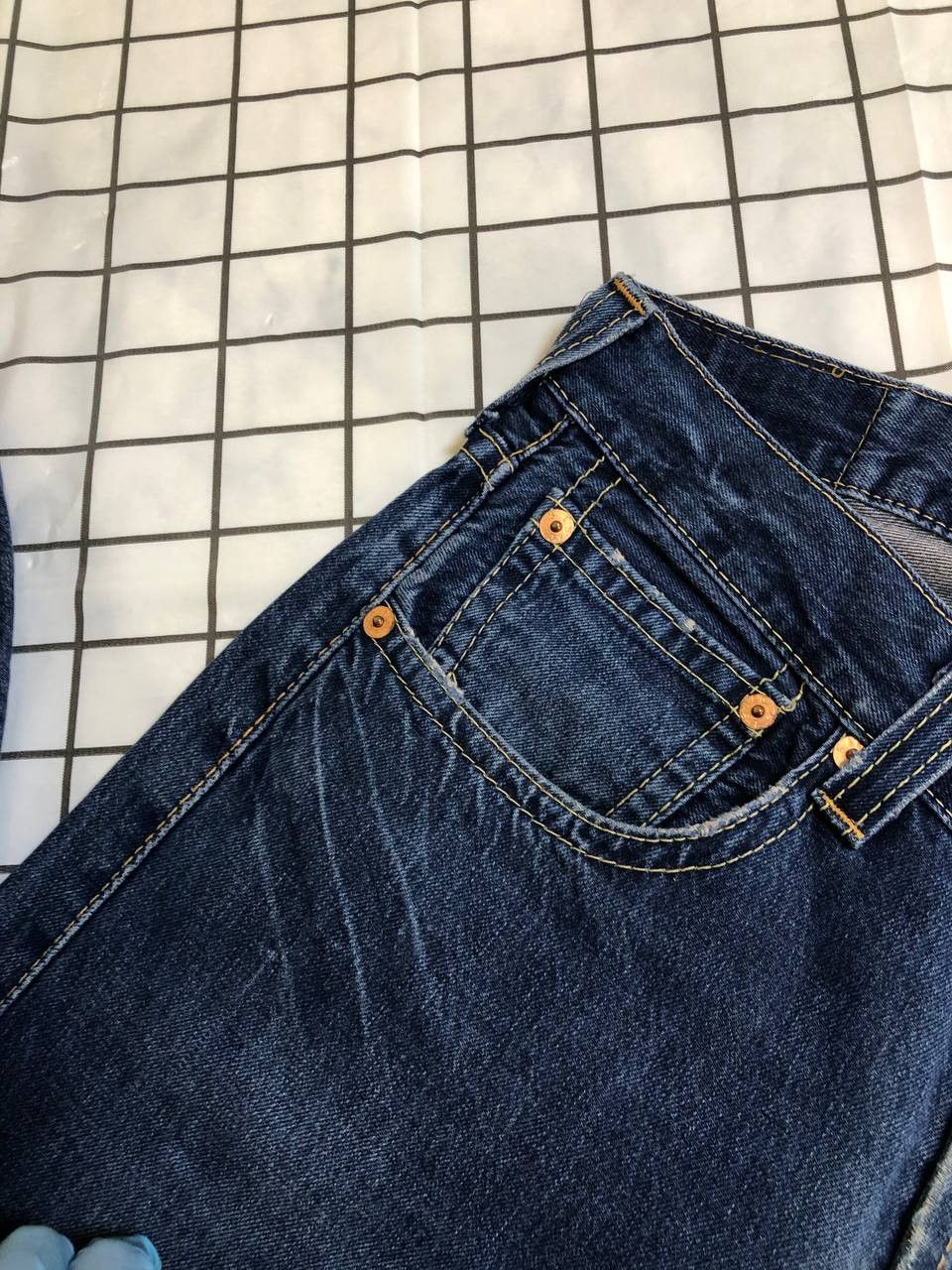Levi's Levis 901 Relaxed Straight Leg Fit Cotton Denim Jean Size US 34 / EU 50 - 13 Thumbnail