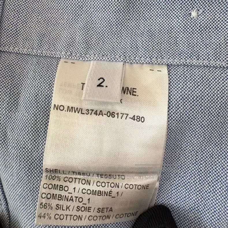 Thom Browne Thom Browne Classic Blue Oxford Shirt Size US M / EU 48-50 / 2 - 7 Thumbnail