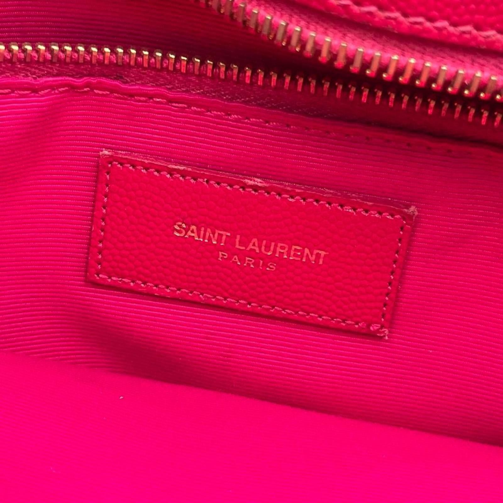 Saint Laurent Paris Saint Laurent - Red Leather Paris Bag Size ONE SIZE - 9 Thumbnail