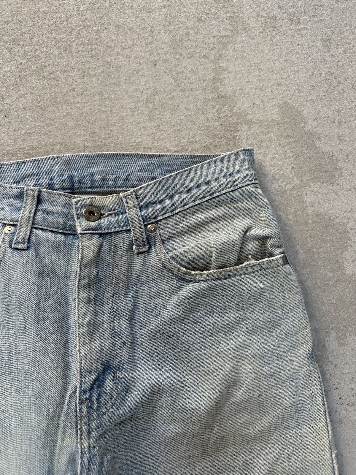 Lemaire × Uniqlo OFFERS ACCEPT Vintage UNIQLO Japan Jean Single R Denim Pant Size US 28 / EU 44 - 4 Thumbnail