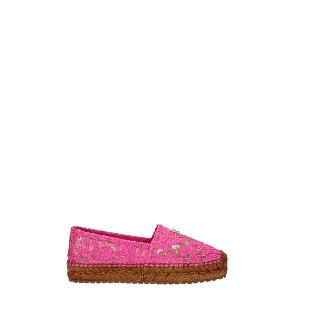Dolce & Gabbana ob1o1e1124 Fabric Espadrilles in Fuchsia Size US 6 / IT 36 - 1 Thumbnail
