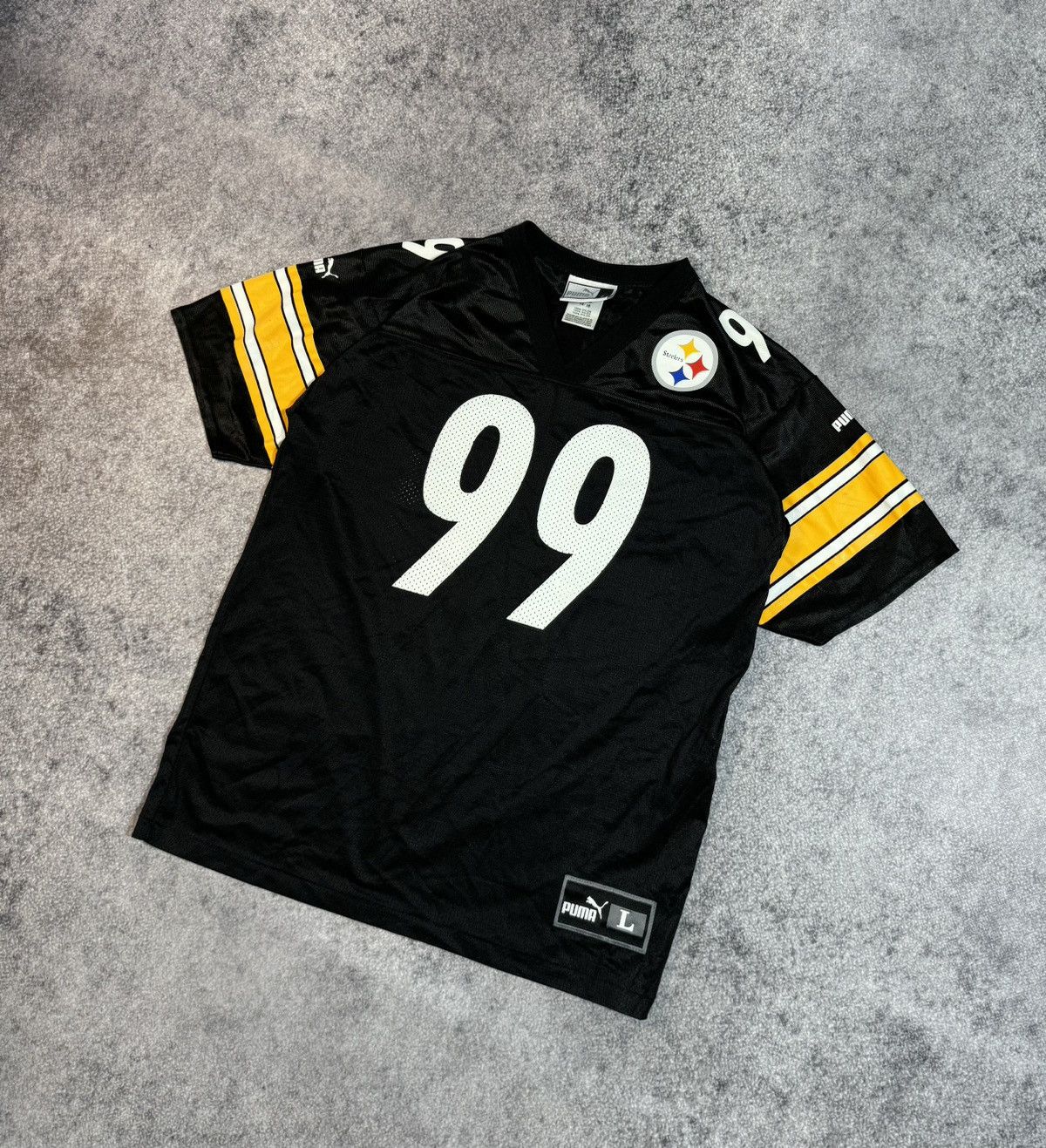 NFL × Puma × Vintage Vintage Puma Steelers 99 Kirkland NFL USA Jersey Rare XS Size US XS / EU 42 / 0 - 1 Thumbnail