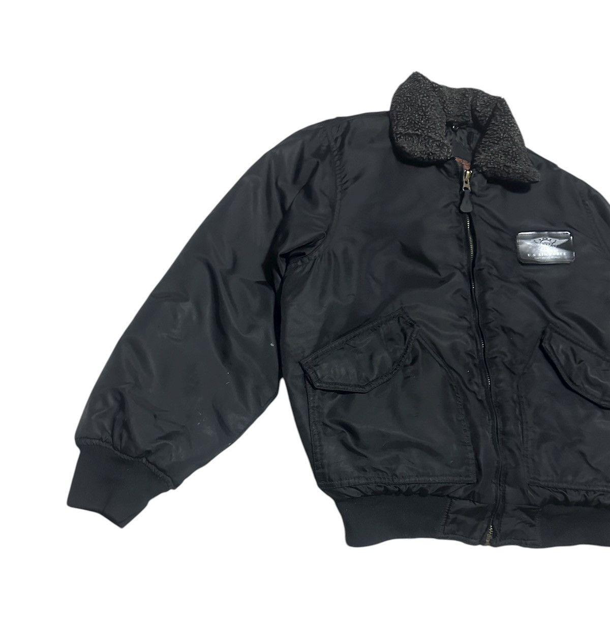 Vintage Vintage Us Air Force Bomber Jacket Size US L / EU 52-54 / 3 - 2 Thumbnail
