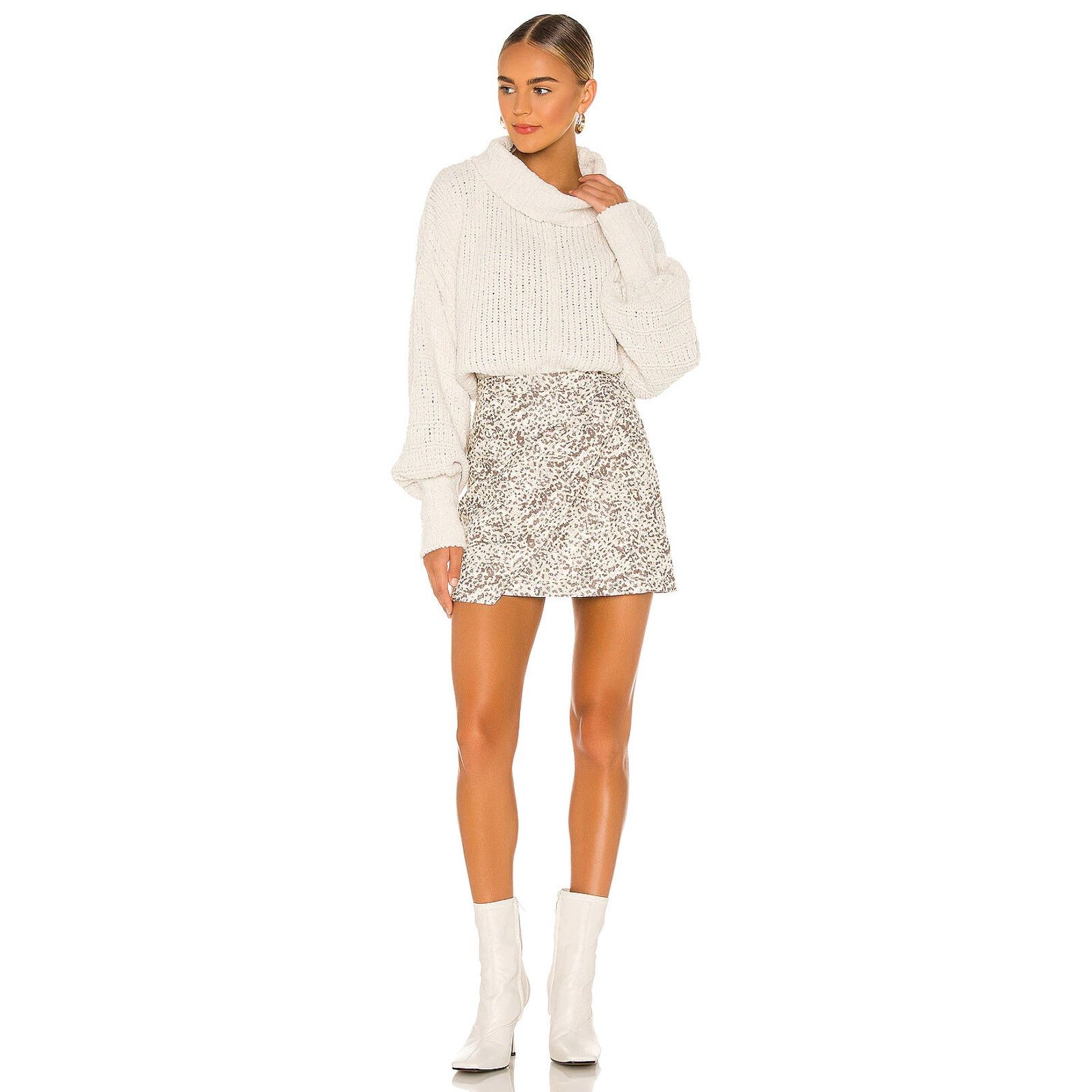 Free People Free People Be Yours Pullover Sweater Vanilla Bean L A001583 Size L / US 10 / IT 46 - 4 Thumbnail