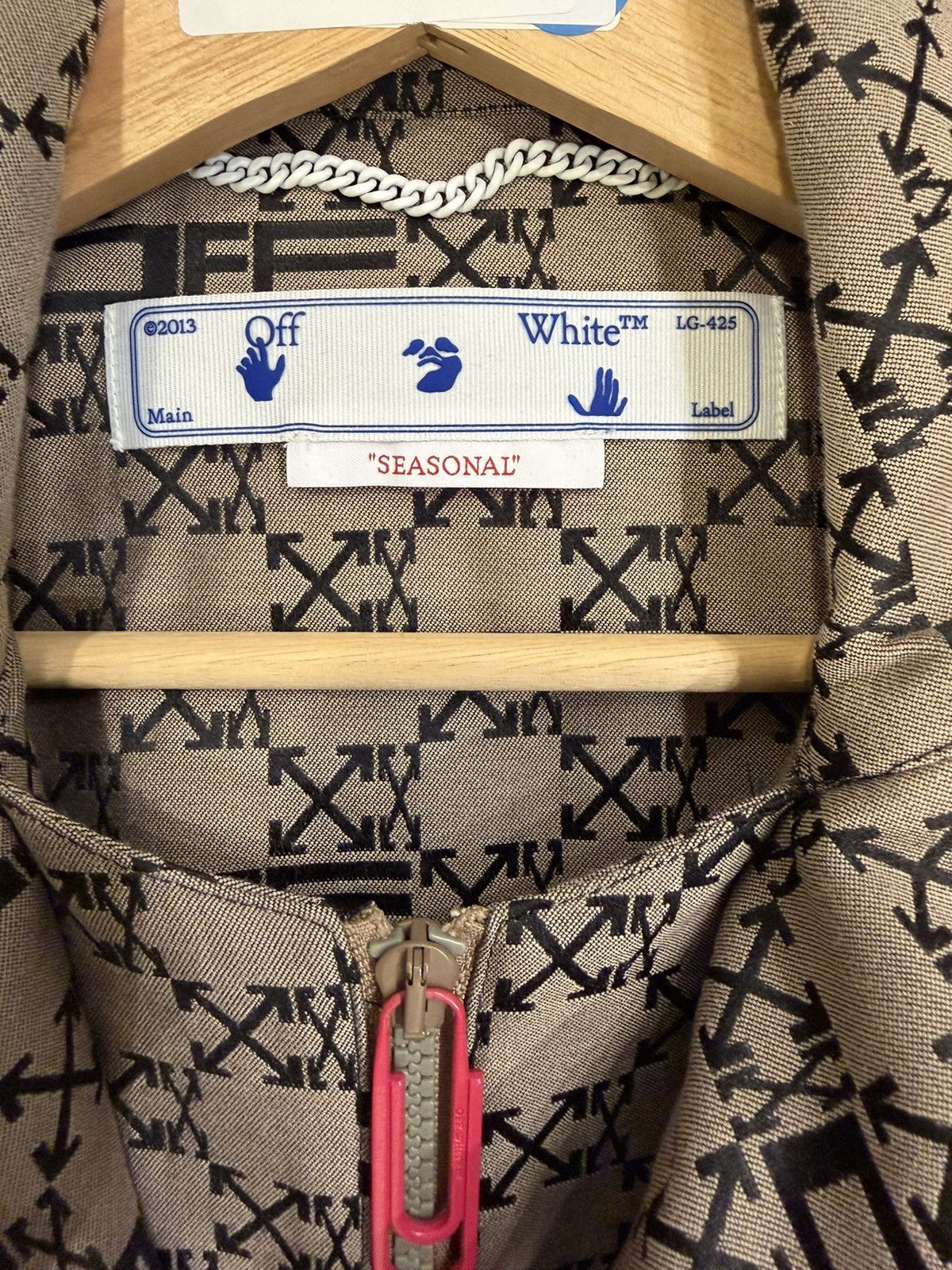 Off-White Off-White Monogram Arrow Jacket Size US XXS / EU 40 - 3 Thumbnail