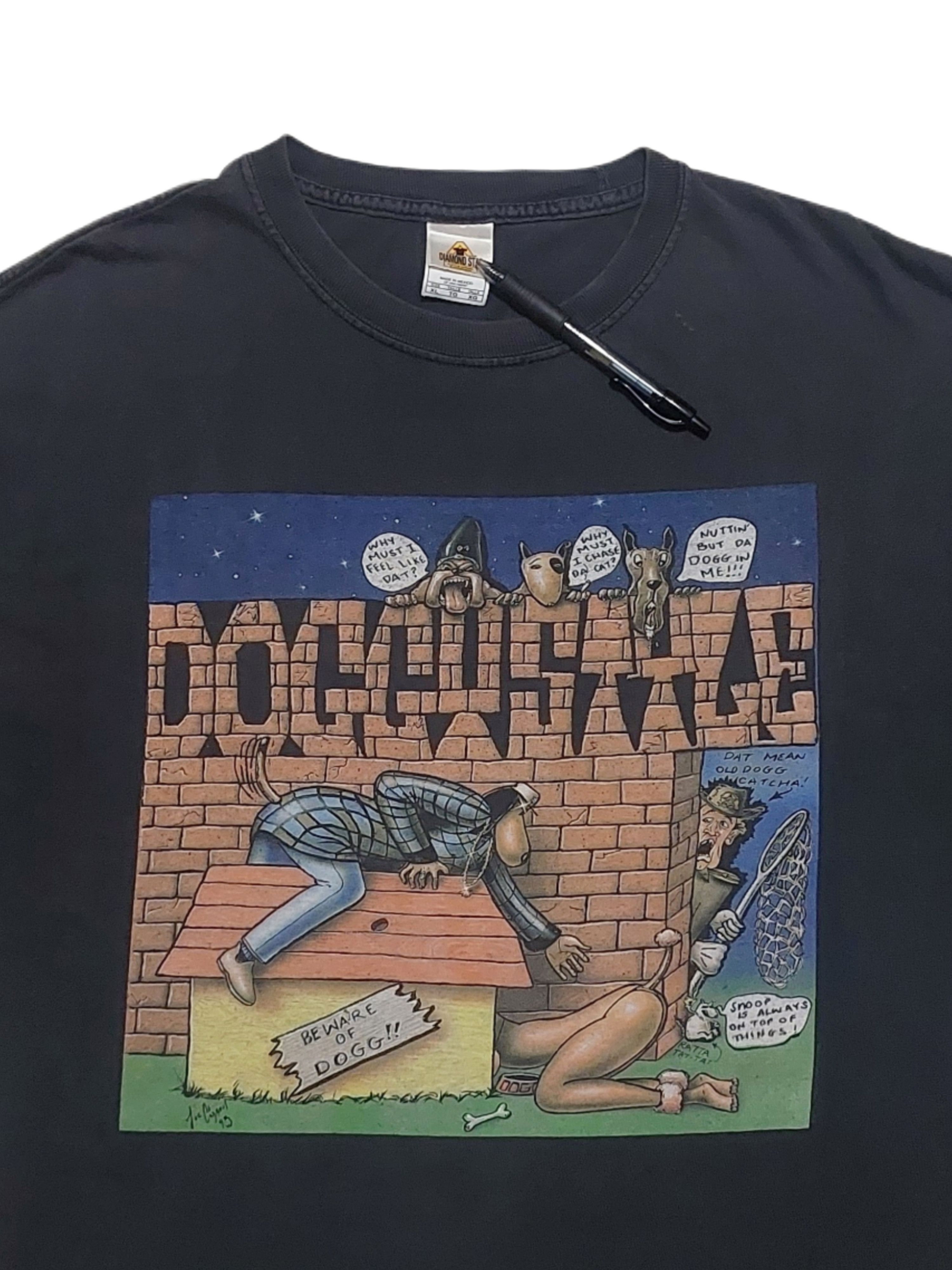Snoop Dogg Vintage 2005 Snoop Dogg 'Doggystyle/Beware of Dog' Size US XL / EU 56 / 4 - 2 Thumbnail