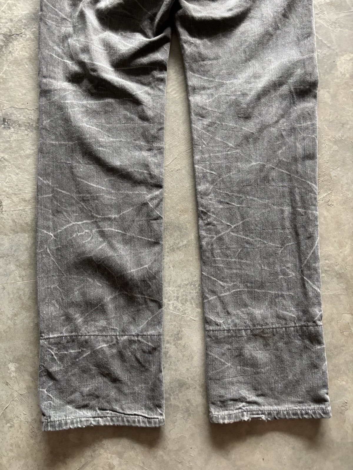 If Six Was Nine JACK SERIKA poem union jack japanese punk whiskered wash Size US 30 / EU 46 - 18 Thumbnail