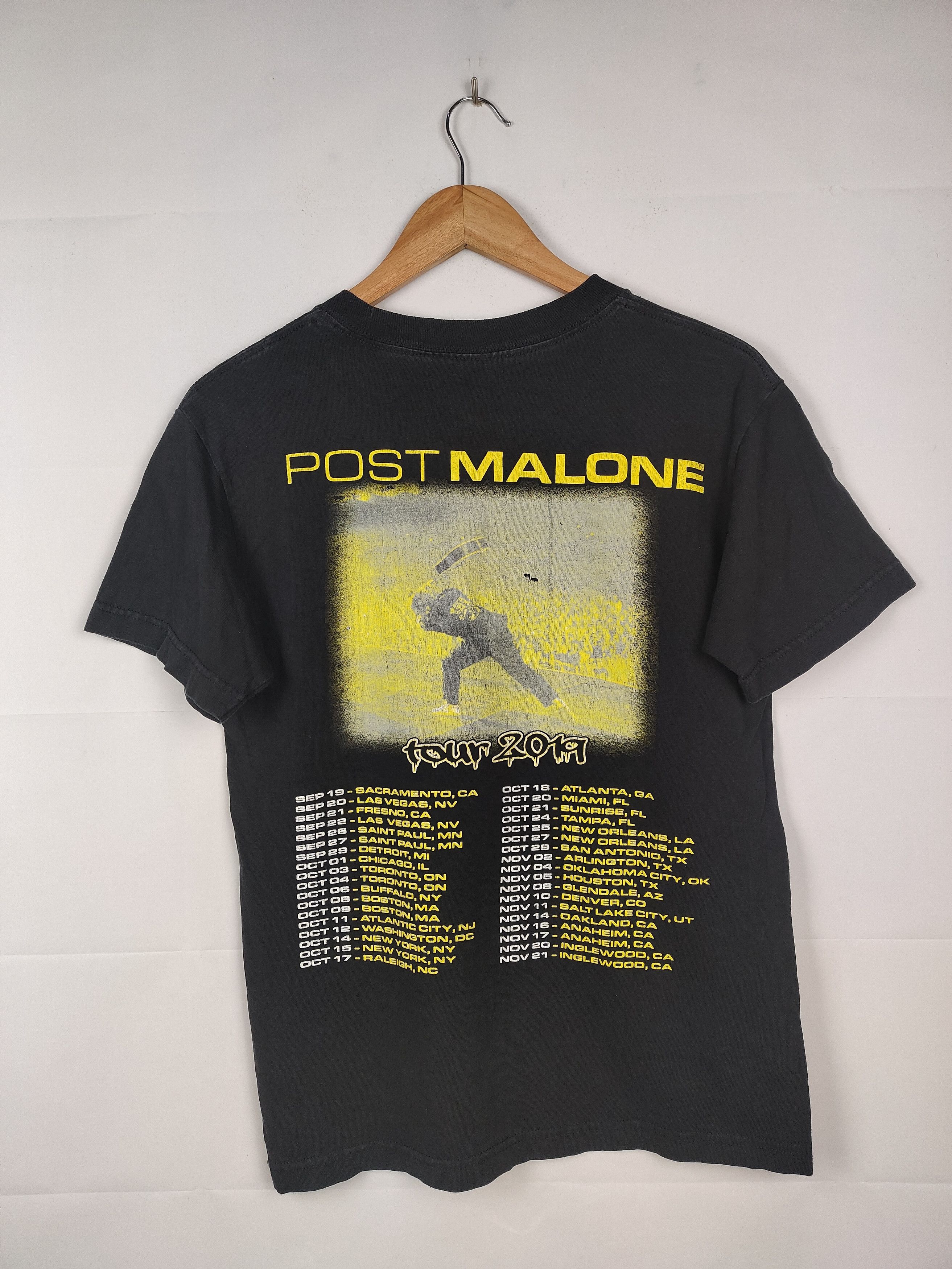 Rap Tees Post Malone Tour Shirt Size US S / EU 44-46 / 1 - 3 Thumbnail