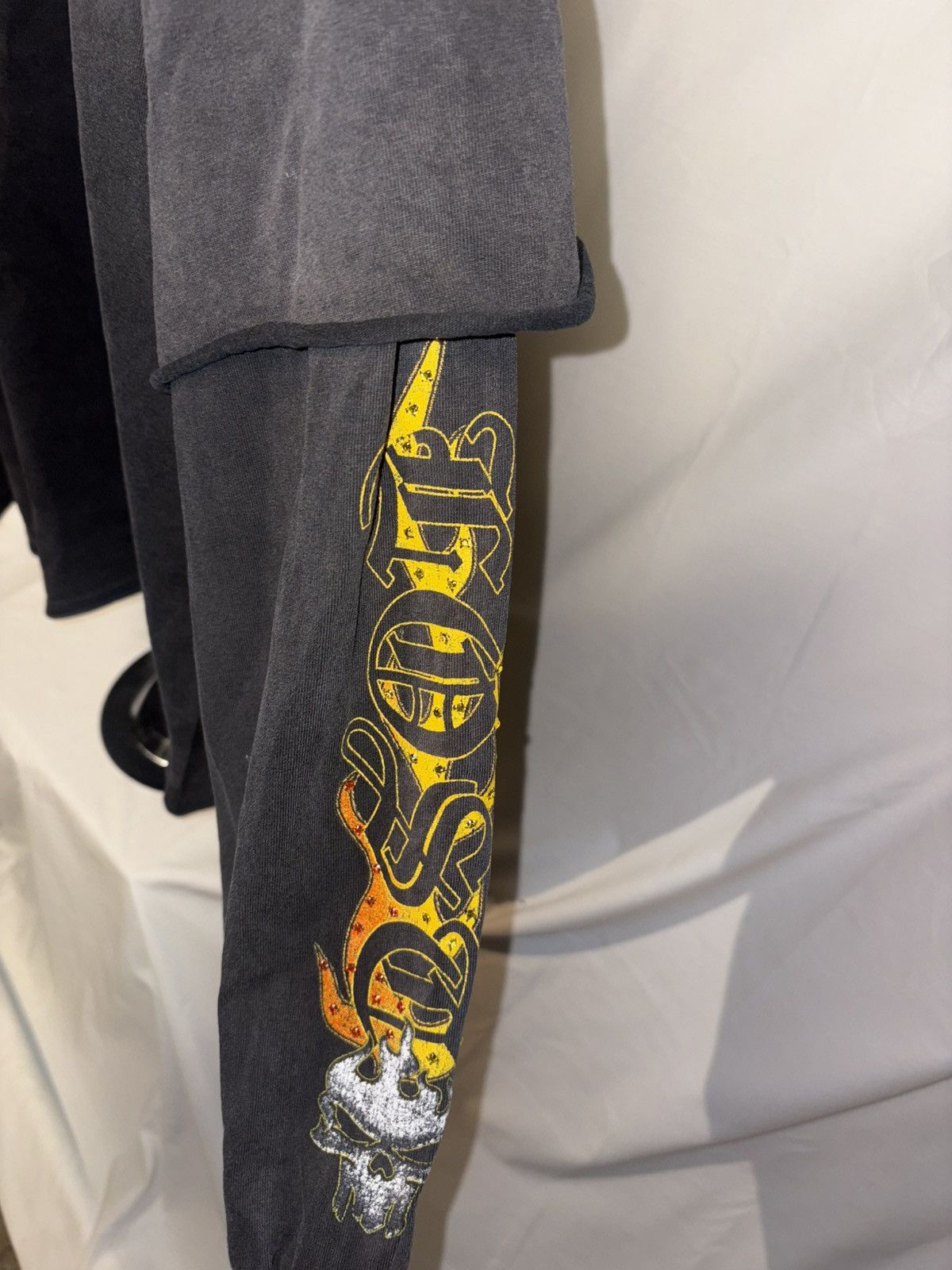LOST INTRICACY Lost Intricacy NY Designer “Empire Flame” Long Sleeve Shirt Size US XXL / EU 58 / 5 - 6 Thumbnail