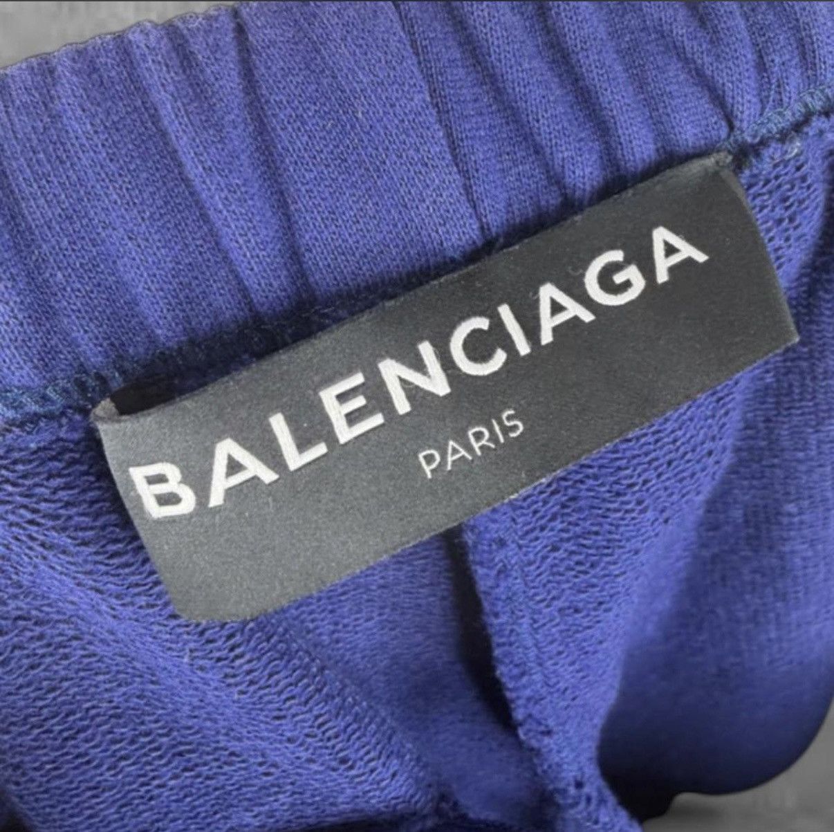 Balenciaga BALENCIAGA NAVY BAGGY SWEATPANTS Size US 28 / EU 44 - 3 Thumbnail