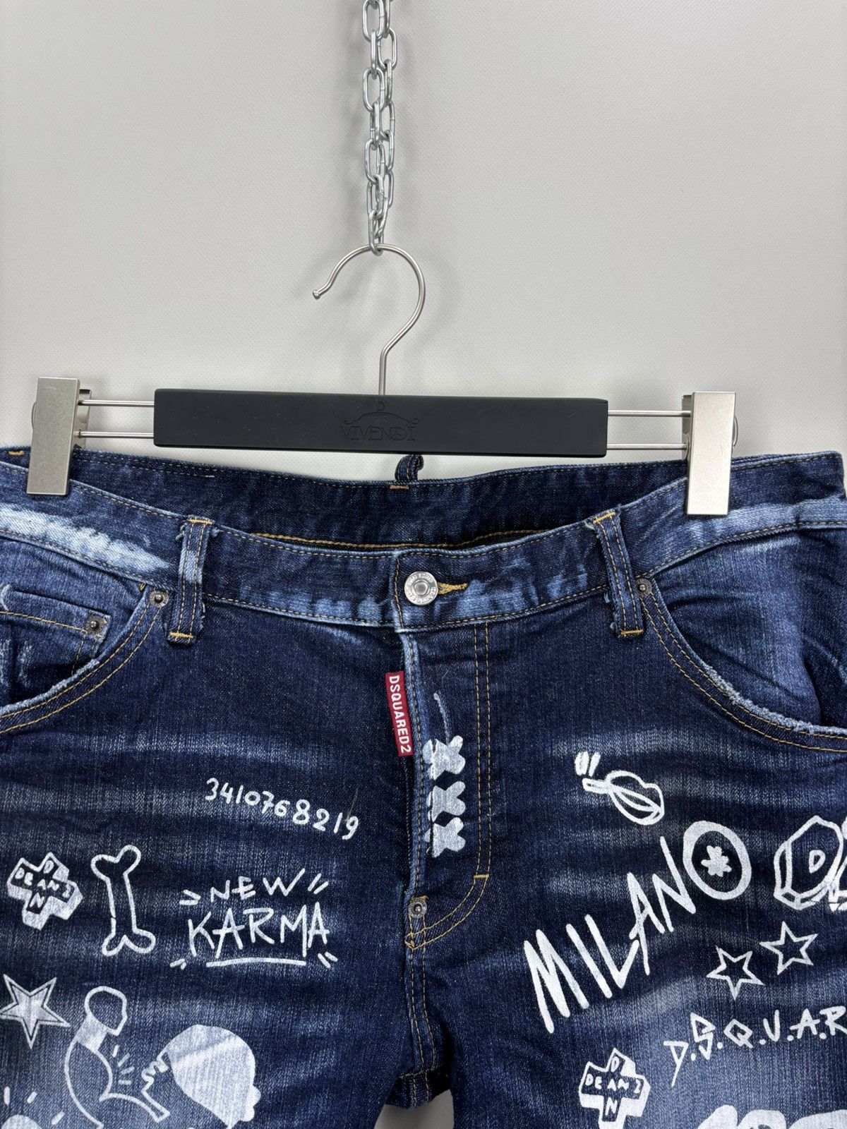 Dsquared2 Mens jeans Dsquared2 Size 54 Color Blue Size US 34 / EU 50 - 4 Thumbnail