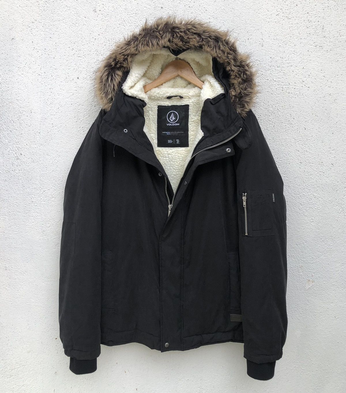 Volcom VOLCOM GOODMAN Lined Fleece Winter Coat Puffer Jacket Size US L / EU 52-54 / 3 - 2 Thumbnail