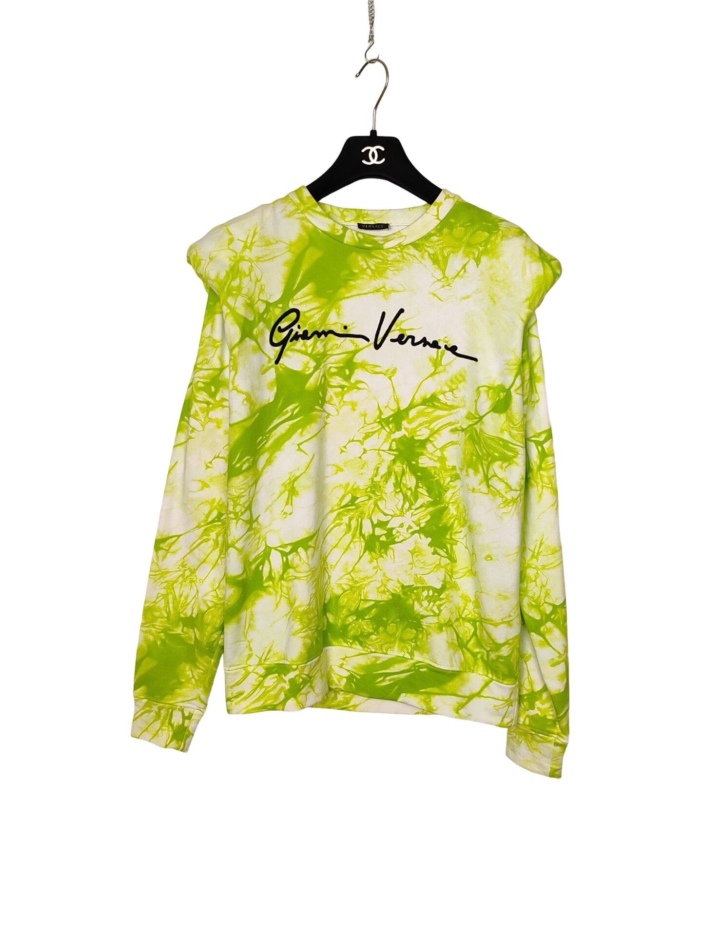 Versace Versace Tie-Dye Logo Sweatshirt Size 40 Size S / US 4 / IT 40 - 1 Thumbnail