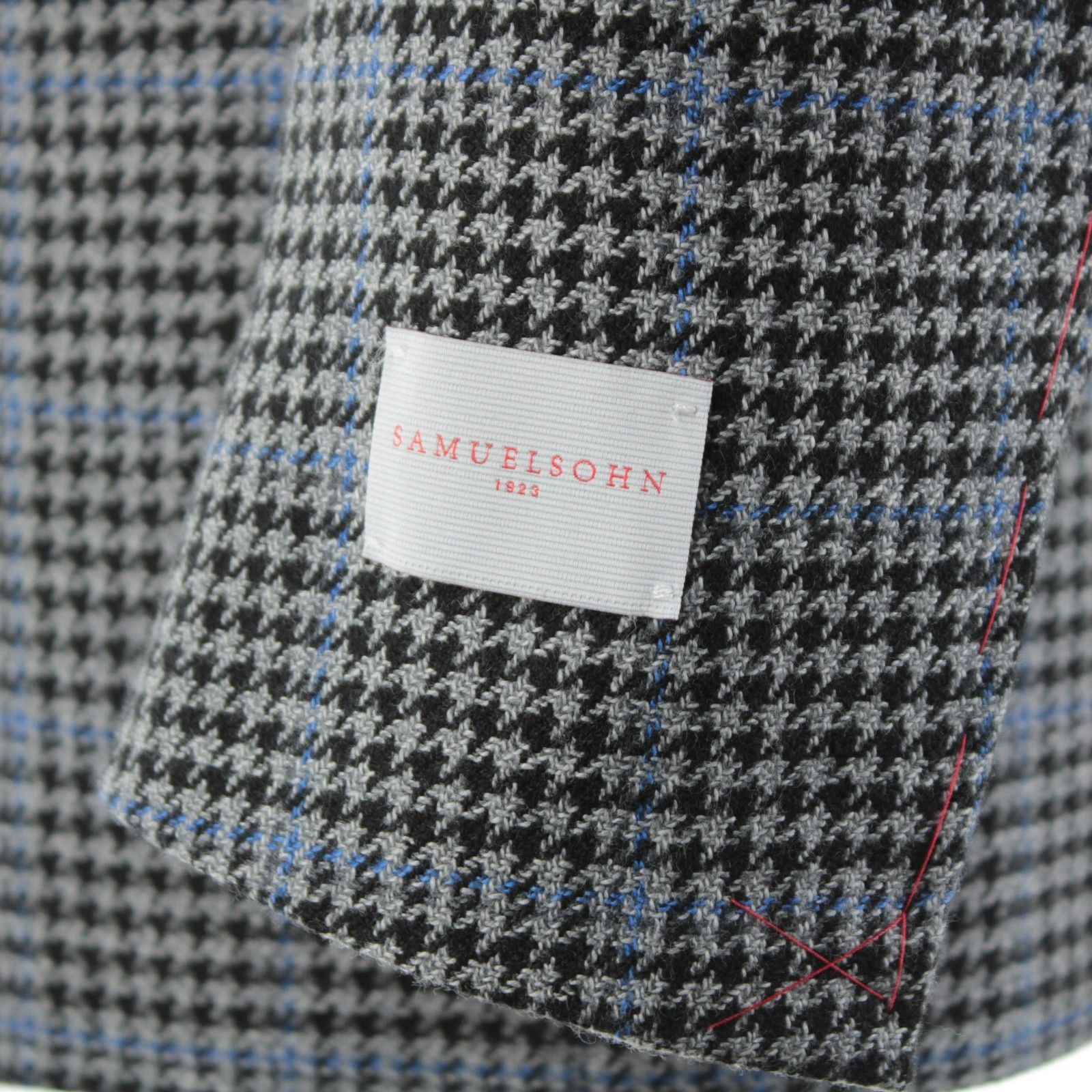 Samuelsohn Samuelsohn Sport Coat Size 40 Regular US in Black Size 40R - 3 Thumbnail