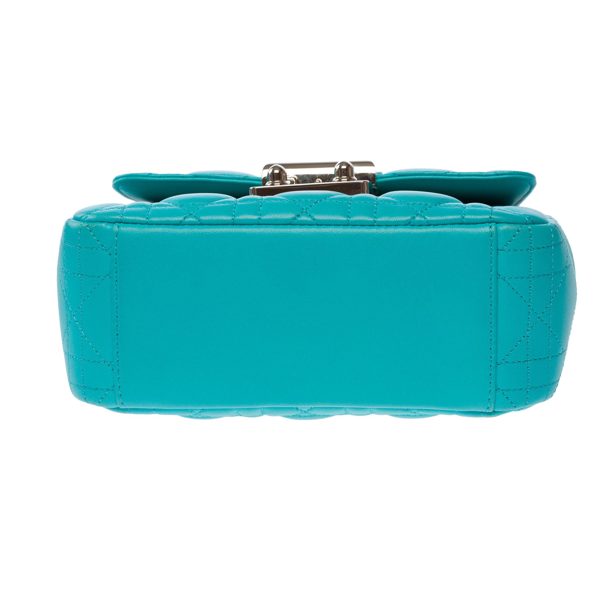 Dior DIOR Bag MISS DIOR in Blue Leather Size ONE SIZE - 11 Thumbnail