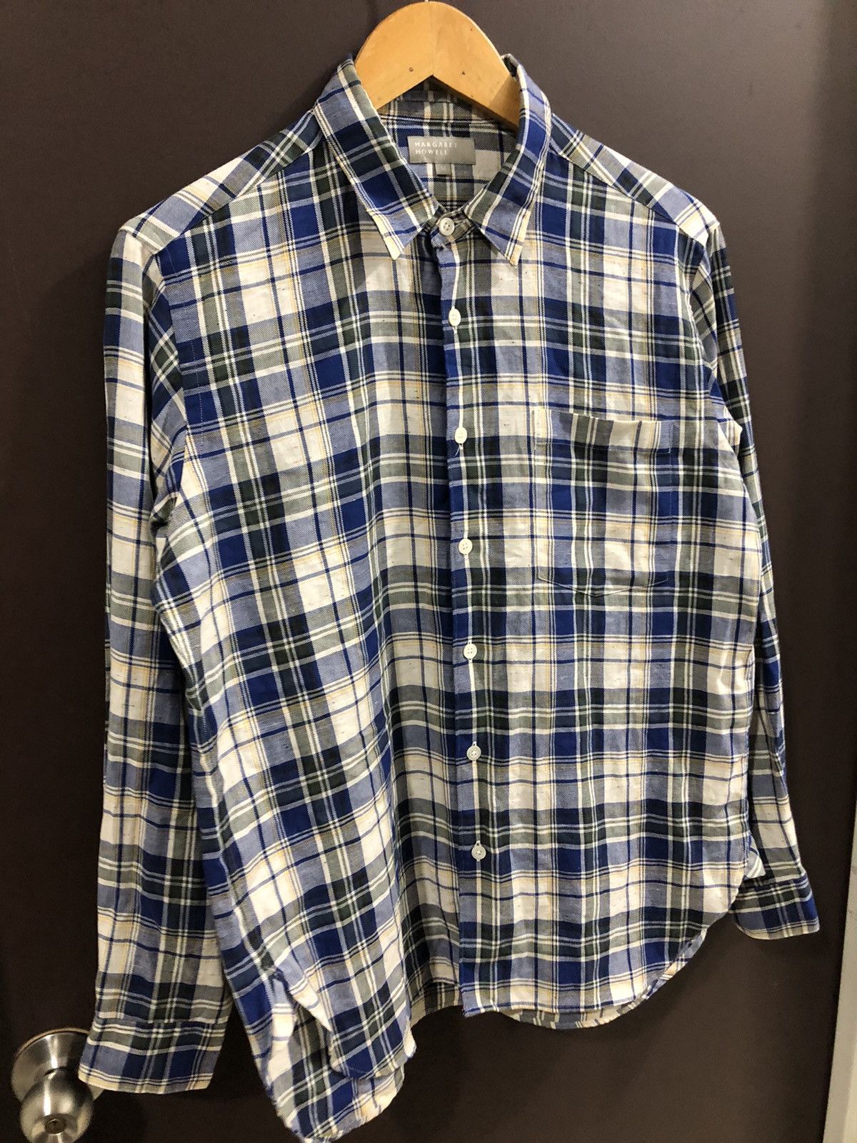 Margaret Howell Margarett Howell Checkered Flannel Button Up L/S Shirt Size US M / EU 48-50 / 2 - 6 Thumbnail