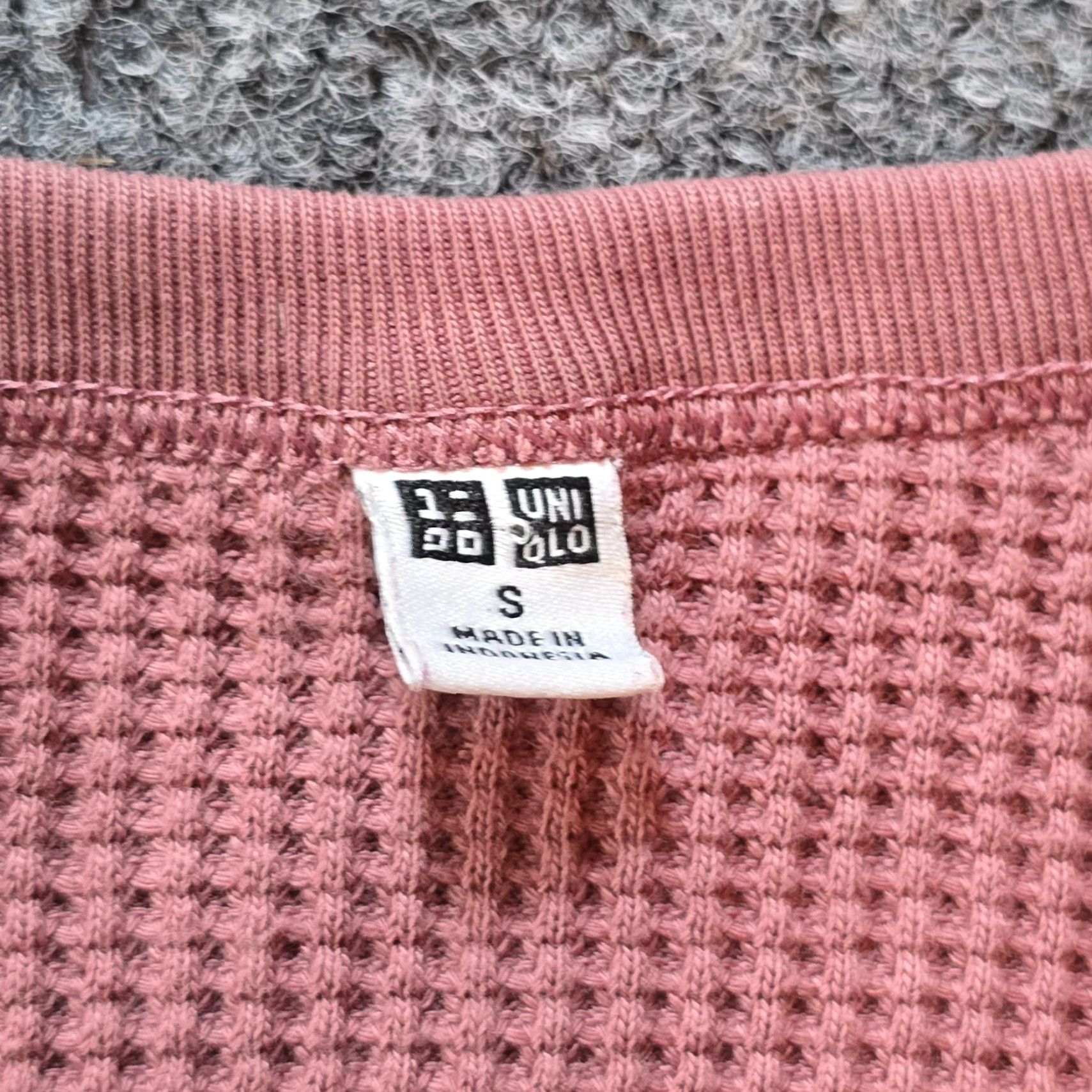 Uniqlo Uniqlo Dress Shirt Dress Womens Size S Pink Thermal Waffle Knit Basic Capsule Casual Shirt Dress Women Pink Thermal Waffle Knit Capas… Size S / US 4 / IT 40 - 4 Thumbnail