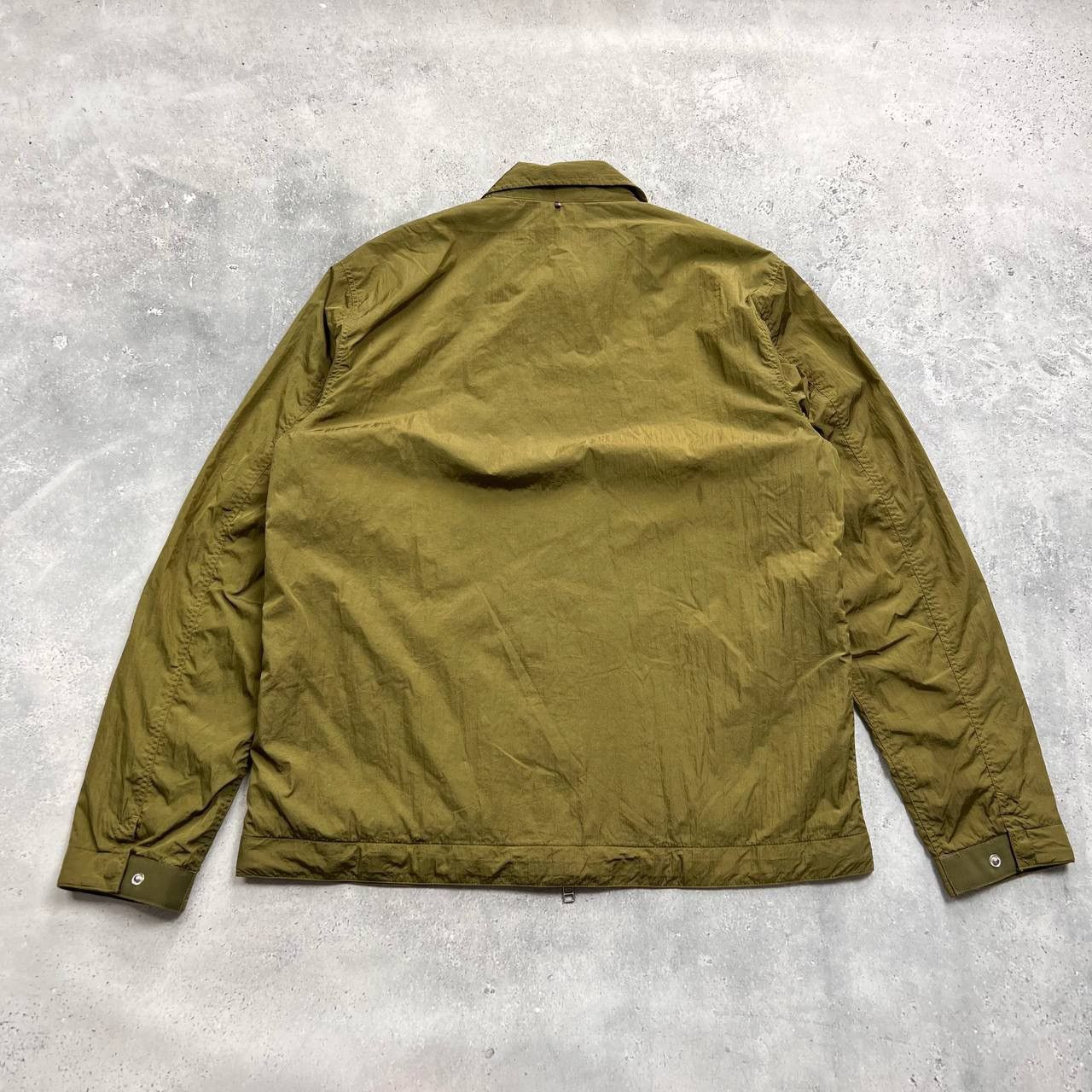 Pretty Green Pretty Green Crinkle Nylon Light Jacket Green Size L Size US L / EU 52-54 / 3 - 19 Thumbnail