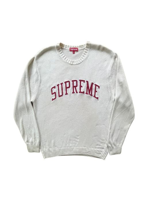 Supreme 2016 Supreme tackle twill crew neck sweater | Grailed