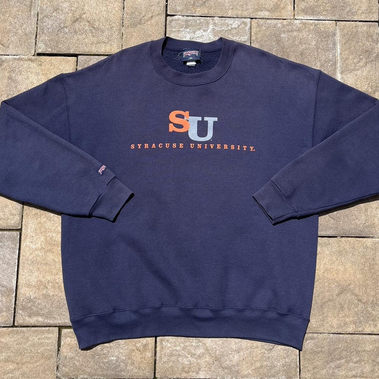 Jansport × Vintage Vintage 90s JanSport Syracuse University College Sweatshirt Size US XL / EU 56 / 4 - 1 Thumbnail