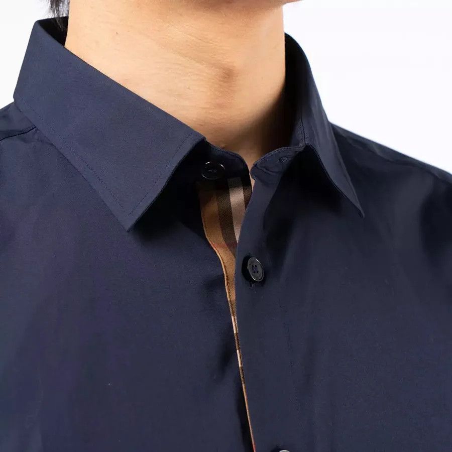 Burberry o1w1db10326 Casual Shirt in Navy Size US S / EU 44-46 / 1 - 3 Thumbnail