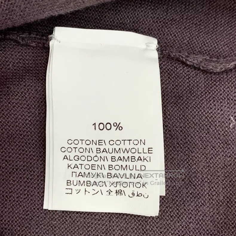Brunello Cucinelli Brunello Cucinelli Purple cotton V-neck long sleeve sweate Size US M / EU 48-50 / 2 - 6 Thumbnail