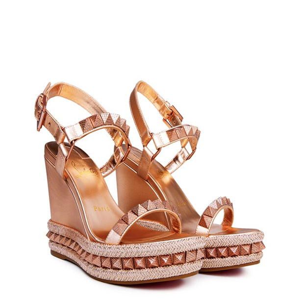 Christian Louboutin Pyraclou 110mm Espadrilles Size US 6 / IT 36 - 4 Thumbnail