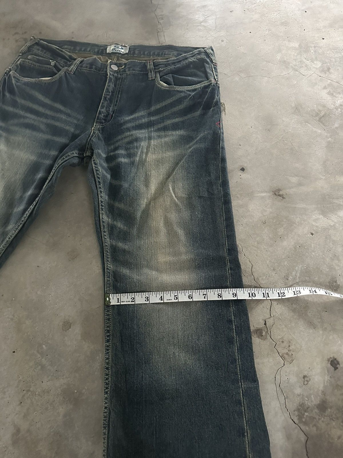 Vintage Vintage piko flare jeans Size US 38 / EU 54 - 8 Thumbnail