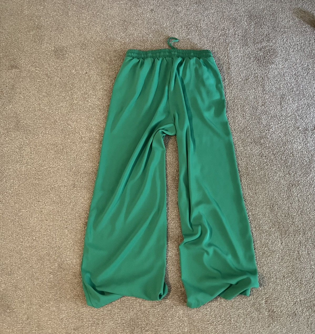Vintage Luxury Elastic Green Trousers Size US 31 - 3 Thumbnail