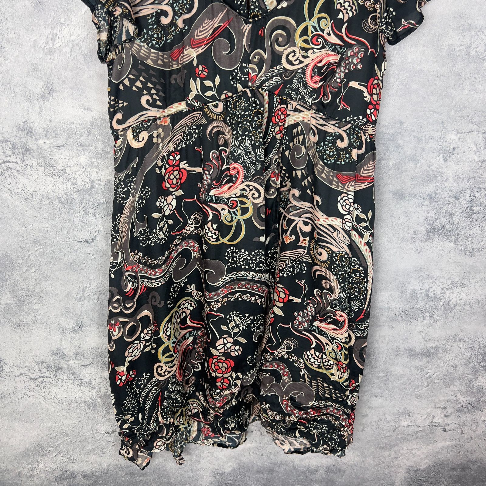 Odd Molly Odd Molly Women’s Dress Size 3 Multicolor Short Sleeve` Size XS / US 0-2 / IT 36-38 - 3 Thumbnail