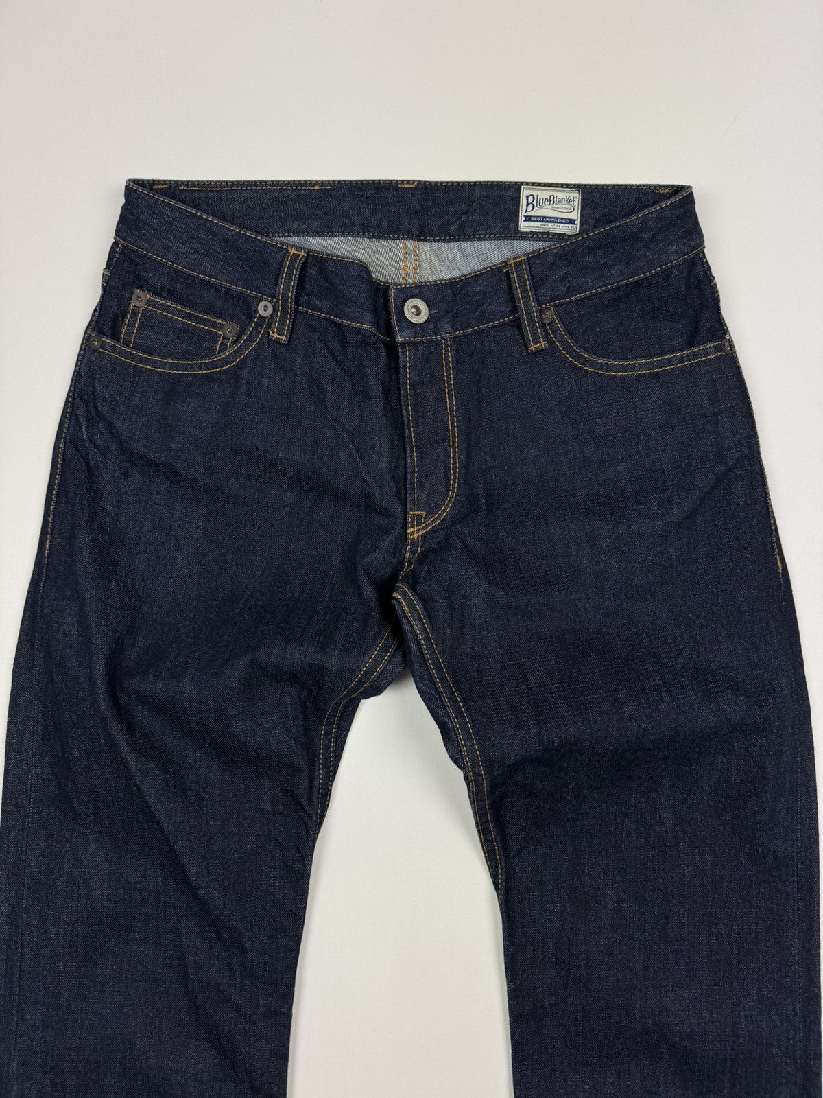 Blue Blanket Blue Blanket Japanese Selvage Denim Jeans Size US 28 / EU 44 - 5 Thumbnail