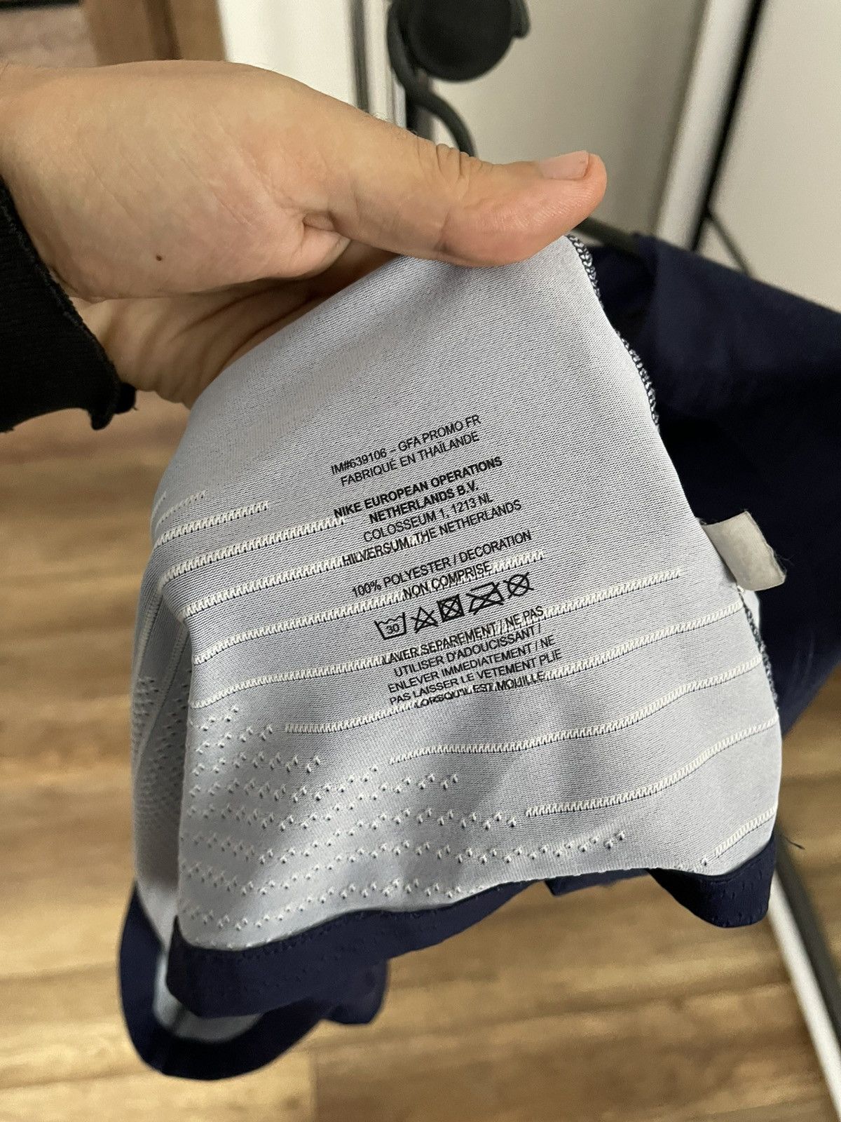 Nike 2018/2019 Nike Paris Saint Germain PSG Match Issue Jersey Size US M / EU 48-50 / 2 - 14 Thumbnail