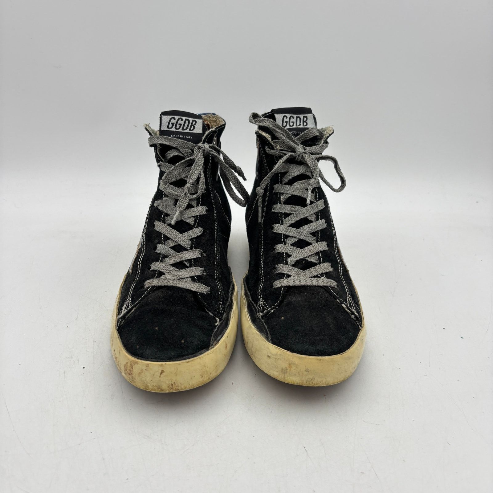 Golden Goose Golden Goose Francy Hi Top Skate Suede Sneakers Men's 41 Size US 8 / EU 41 - 2 Thumbnail