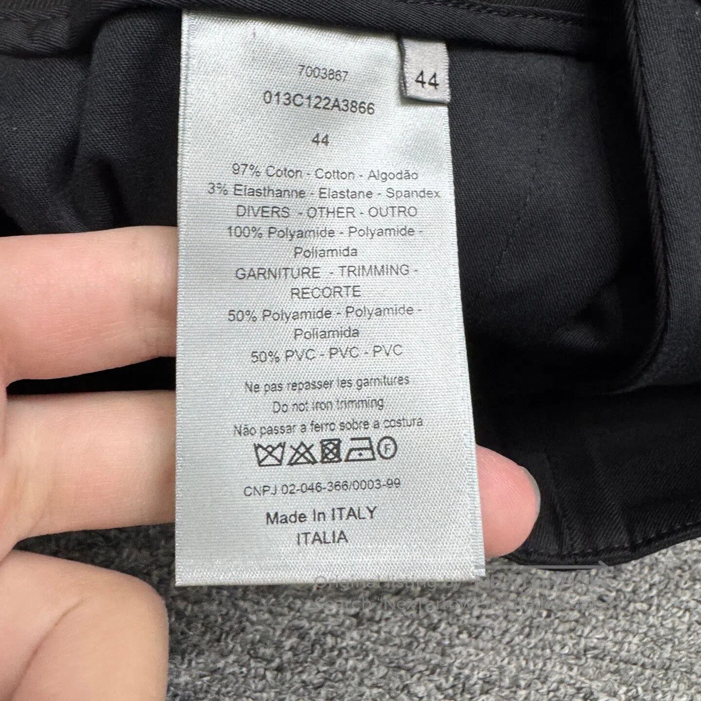 Dior Dior Pocketed work pants| Size US 28 / EU 44 - 4 Thumbnail