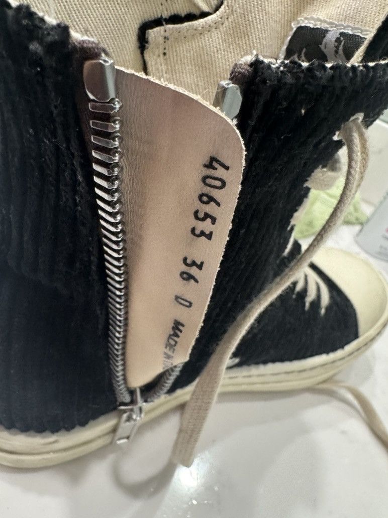 Rick Owens Corduroy drkshdw ramones