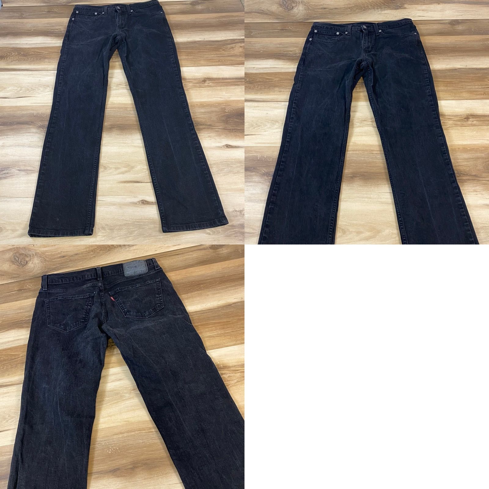 Levi's Levi's 511 Slim Jeans Mens 34x34 Black Denim Stretch Cotton 5-Pocket Zip Button Jeans Mens Wide Range of Sizes Size US 34 / EU 50 - 8 Thumbnail