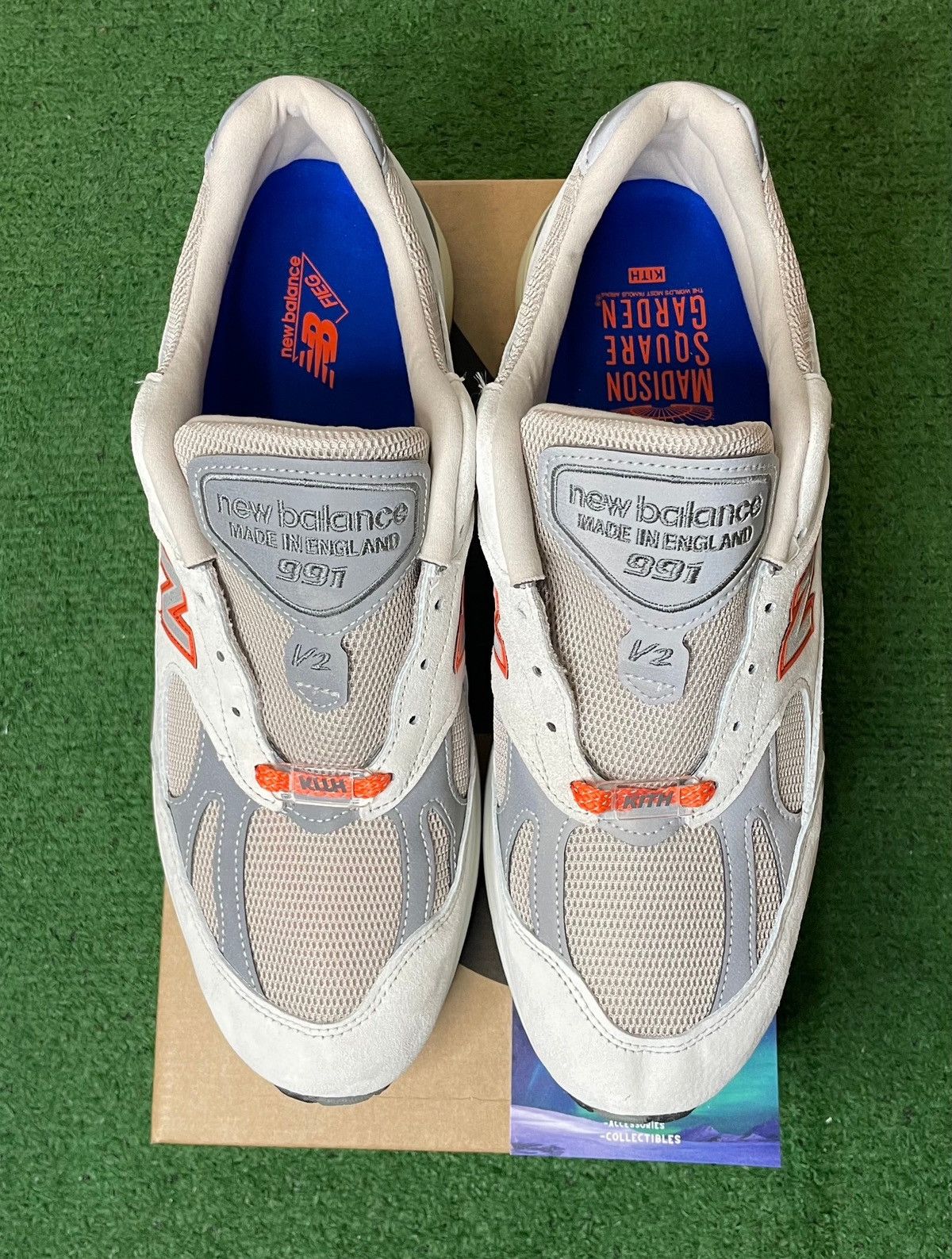 Kith × New Balance New balance 991v2 kith madison square