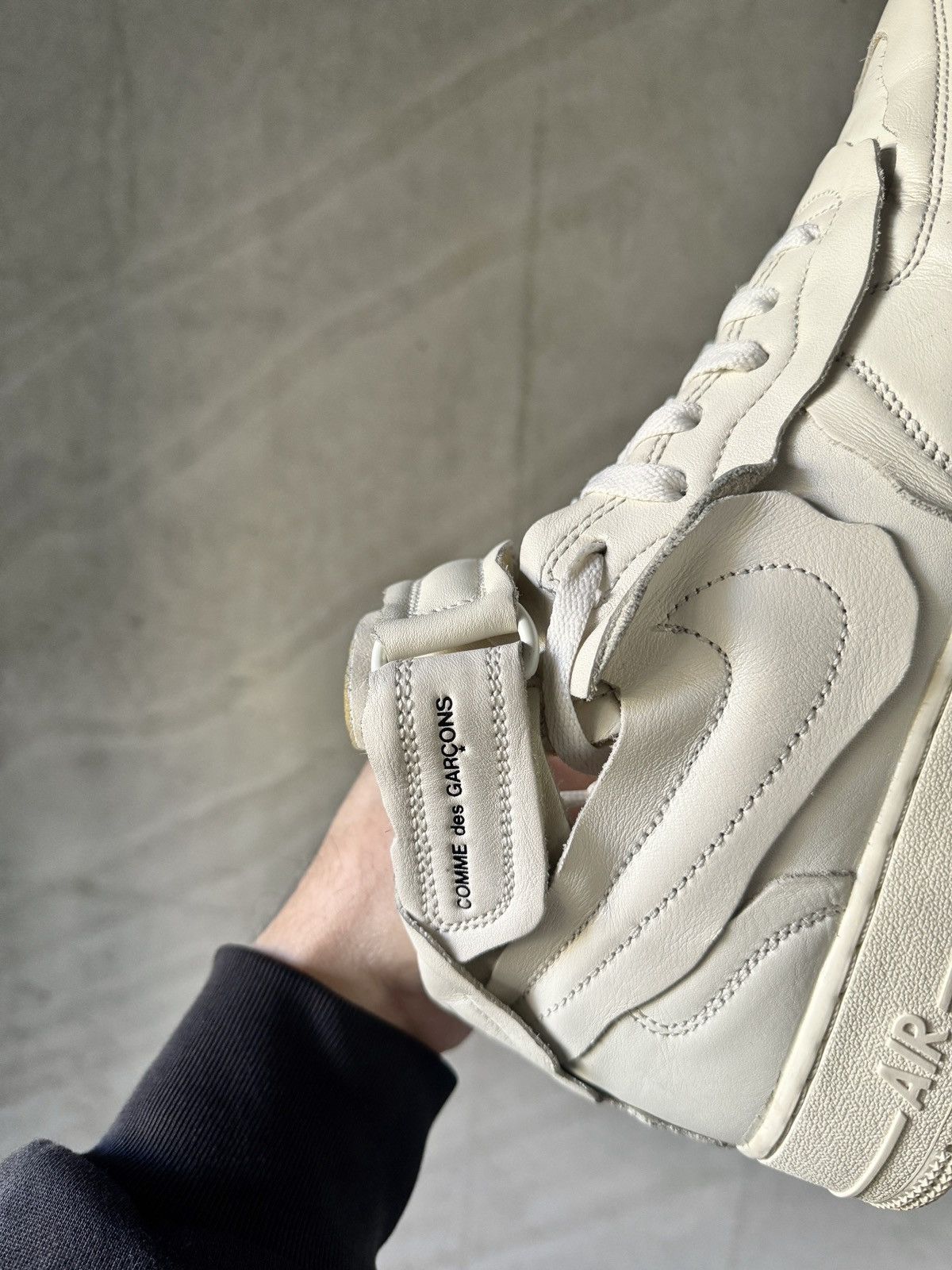 Comme des Garcons × Nike Nike x Comme Des Garcons Air Force 1 Mid Size US 10.5 / EU 43-44 - 5 Thumbnail