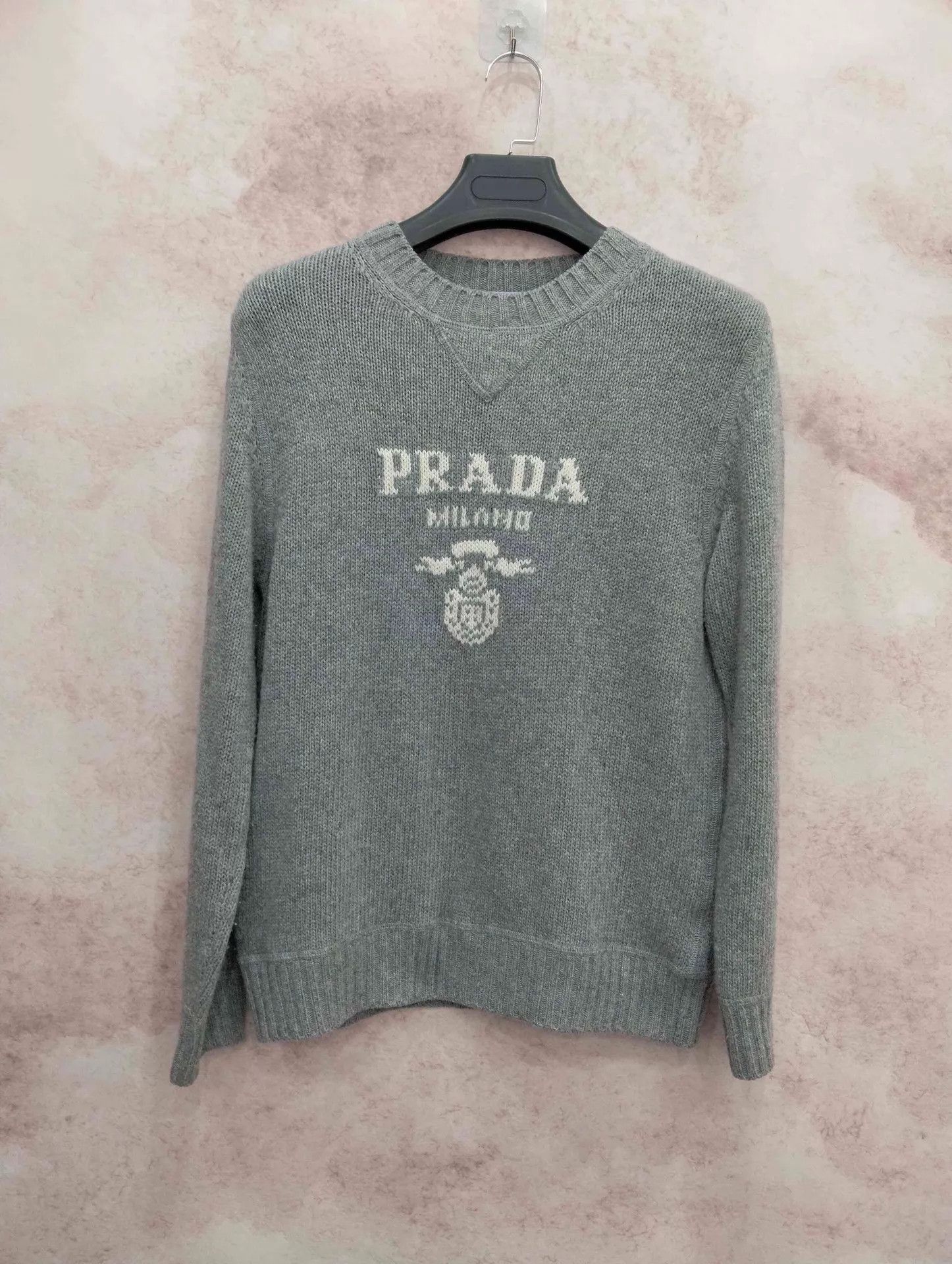 Prada Prada Logo Wool Pullover Sweater 38 Size XS / US 0-2 / IT 36-38 - 1 Thumbnail
