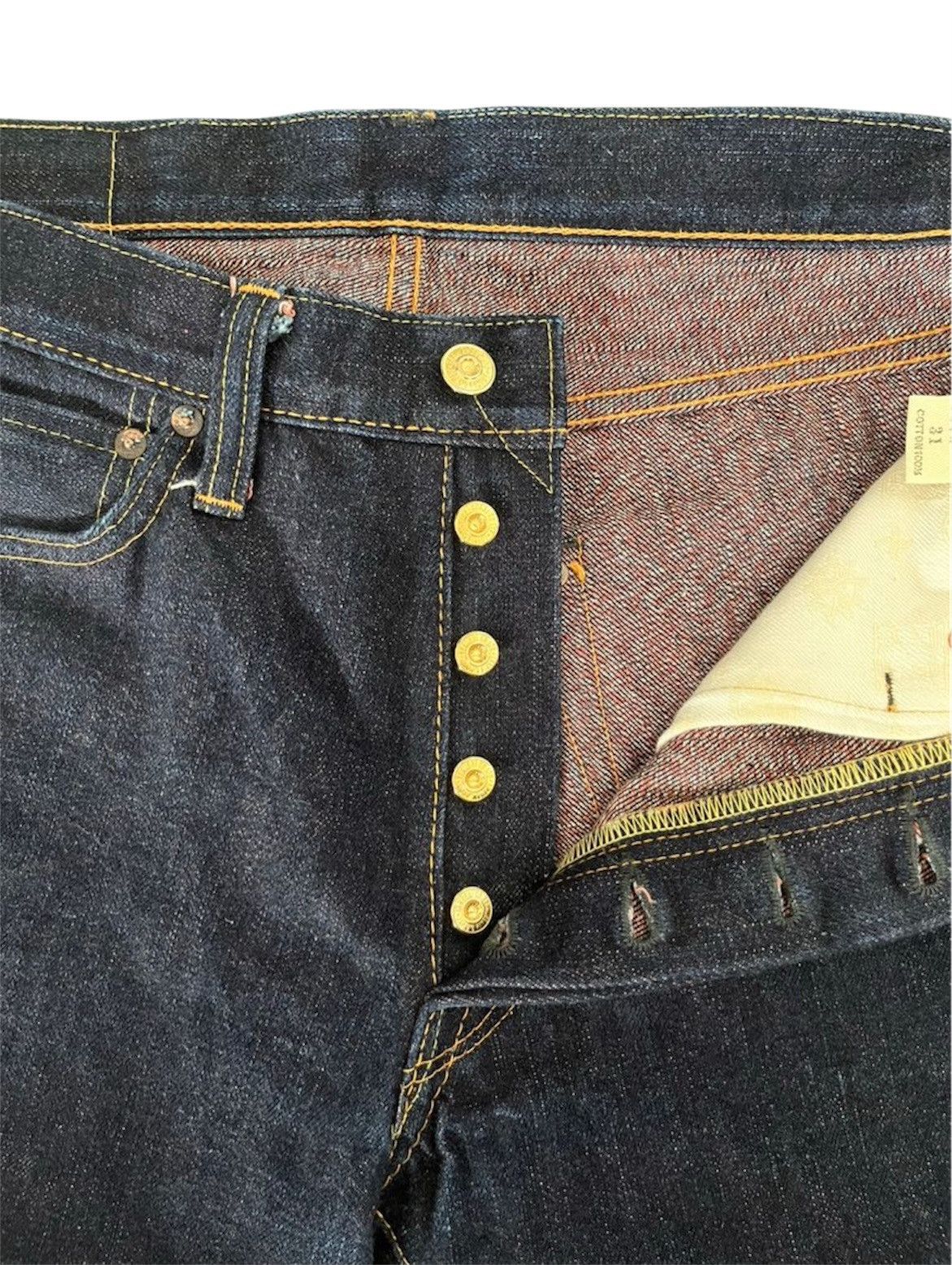 Samurai Jeans Samurai S510 MOG 25th Anniversary 18oz Red Tab Denim Jeans Size US 31 - 5 Thumbnail