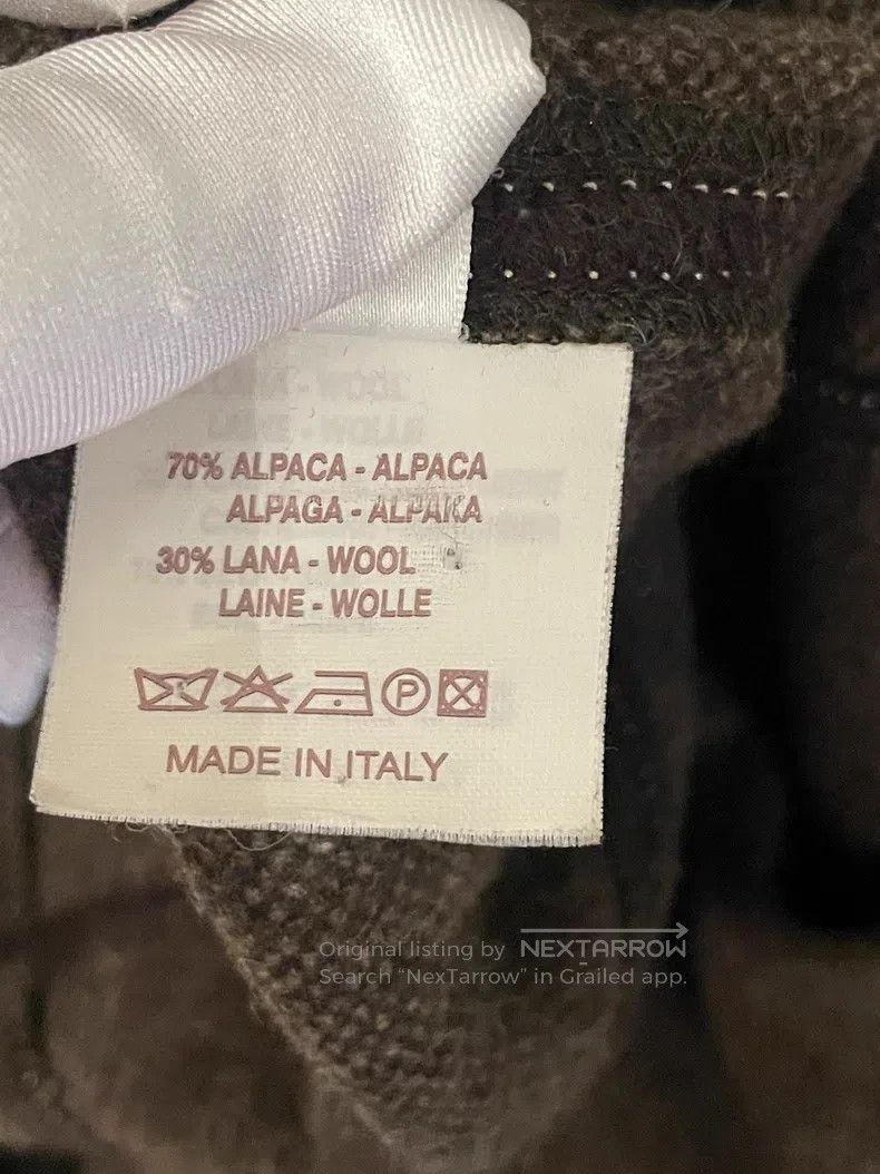 Brunello Cucinelli Brunello Cucinelli Caramel Alpaca Wool Jacket Size M / US 6-8 / IT 42-44 - 9 Thumbnail