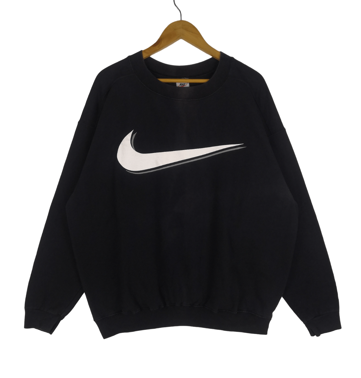 Nike Vintage 90s Nike Sweatshirt Big Logo Nike Sweater Size US L / EU 52-54 / 3 - 1 Thumbnail